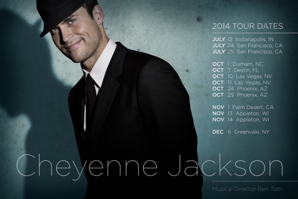 Photo Flash: New Promo Image Revealed for Cheyenne Jackson on Tour Image