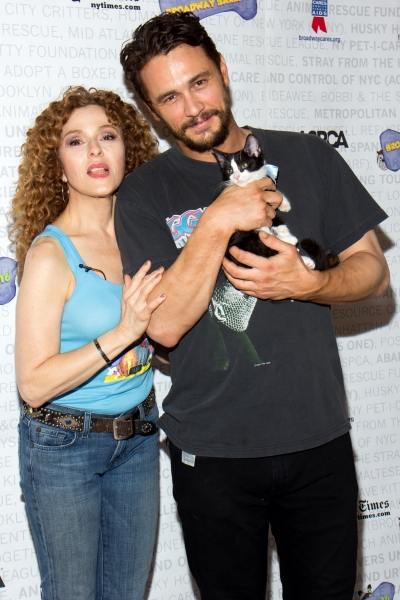 Bernadette Peters, James Franco Photo