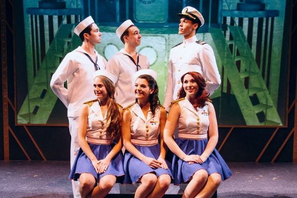 Photo Flash: First Look at Ian Taylor, Jordan Donica, Erin Ullman and More in Otterbein's DAMES AT SEA Image