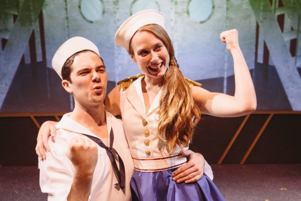 Photo Flash: First Look at Ian Taylor, Jordan Donica, Erin Ullman and More in Otterbein's DAMES AT SEA Image