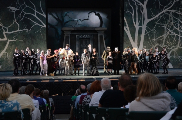 Photo Flash: First Look at Rob McClure, Jenny Powers and More in The Muny's ADDAMS FAMILY Image