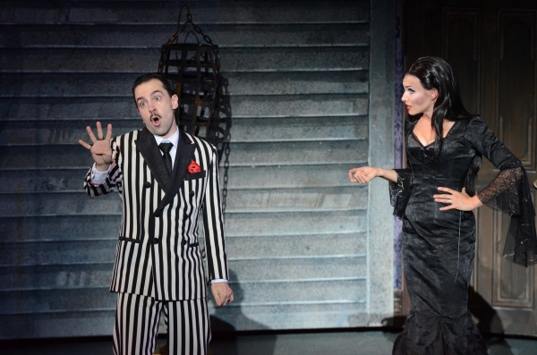 Photo Flash: First Look at Rob McClure, Jenny Powers and More in The Muny's ADDAMS FAMILY Image
