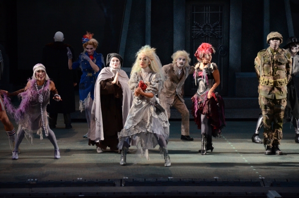 Photo Flash: First Look at Rob McClure, Jenny Powers and More in The Muny's ADDAMS FAMILY Image