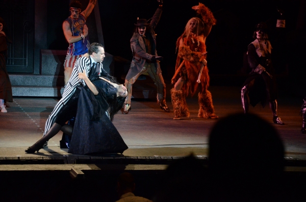 Photo Flash: First Look at Rob McClure, Jenny Powers and More in The Muny's ADDAMS FAMILY Image