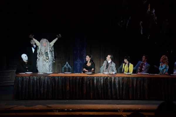 Photo Flash: First Look at Rob McClure, Jenny Powers and More in The Muny's ADDAMS FAMILY Image