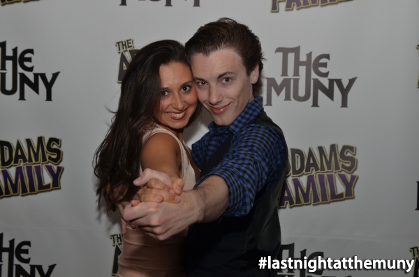 Photo Flash: Rob McClure, Jenny Powers at More at Opening Night of THE ADDAMS FAMILY at The MUNY  Image