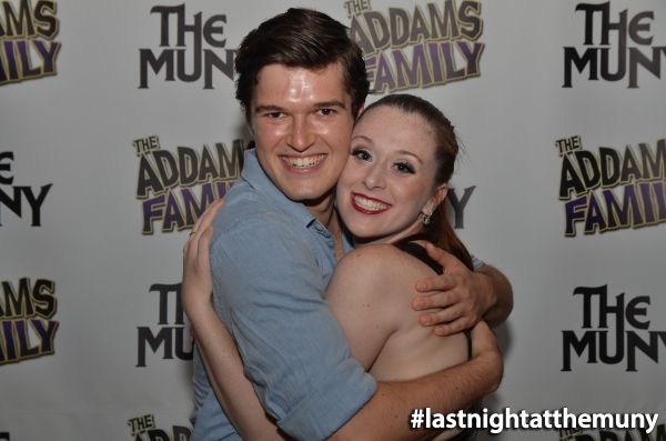 Photo Flash: Rob McClure, Jenny Powers at More at Opening Night of THE ADDAMS FAMILY at The MUNY  Image