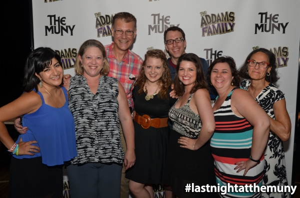 Photo Flash: Rob McClure, Jenny Powers at More at Opening Night of THE ADDAMS FAMILY at The MUNY  Image