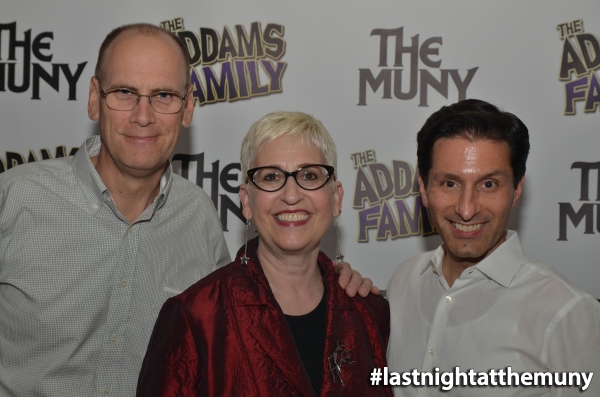 Photo Flash: Rob McClure, Jenny Powers at More at Opening Night of THE ADDAMS FAMILY at The MUNY  Image