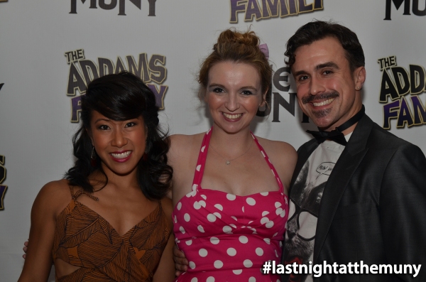 Photo Flash: Rob McClure, Jenny Powers at More at Opening Night of THE ADDAMS FAMILY at The MUNY  Image