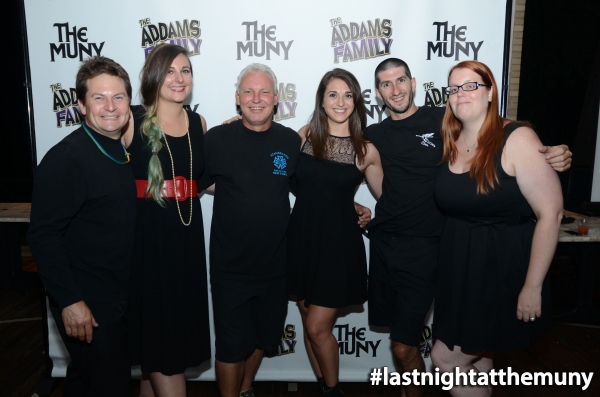 Photo Flash: Rob McClure, Jenny Powers at More at Opening Night of THE ADDAMS FAMILY at The MUNY  Image