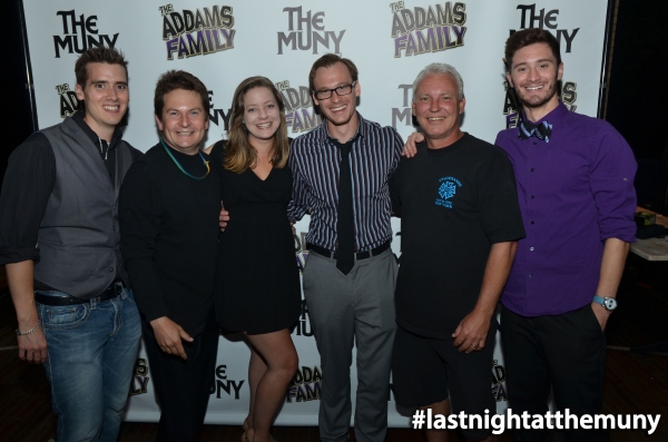 Photo Flash: Rob McClure, Jenny Powers at More at Opening Night of THE ADDAMS FAMILY at The MUNY  Image