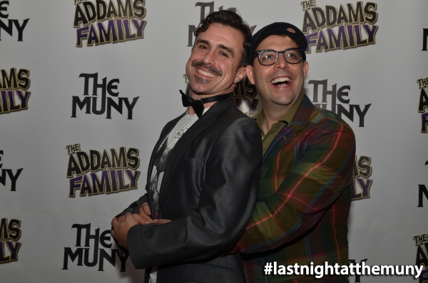 Photo Flash: Rob McClure, Jenny Powers at More at Opening Night of THE ADDAMS FAMILY at The MUNY 