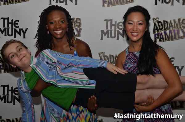 Photo Flash: Rob McClure, Jenny Powers at More at Opening Night of THE ADDAMS FAMILY at The MUNY  Image