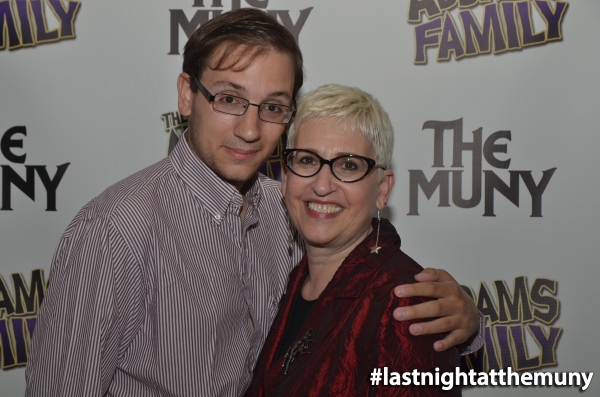 Photo Flash: Rob McClure, Jenny Powers at More at Opening Night of THE ADDAMS FAMILY at The MUNY  Image