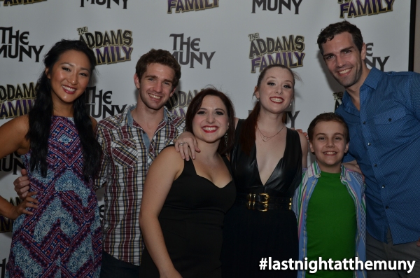 Photo Flash: Rob McClure, Jenny Powers at More at Opening Night of THE ADDAMS FAMILY at The MUNY  Image