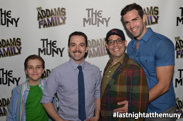 Photo Flash: Rob McClure, Jenny Powers at More at Opening Night of THE ADDAMS FAMILY at The MUNY  Image