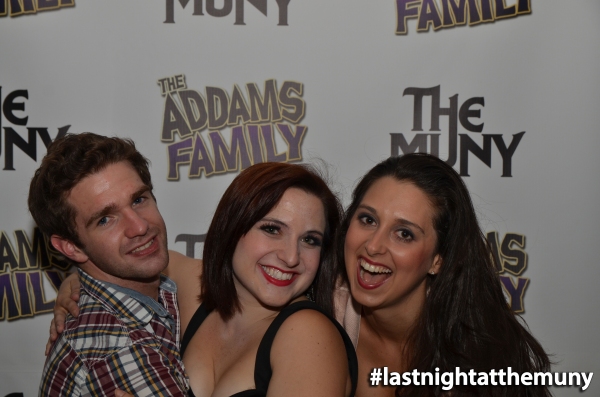 Photo Flash: Rob McClure, Jenny Powers at More at Opening Night of THE ADDAMS FAMILY at The MUNY  Image