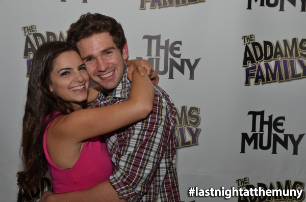 Photo Flash: Rob McClure, Jenny Powers at More at Opening Night of THE ADDAMS FAMILY at The MUNY  Image