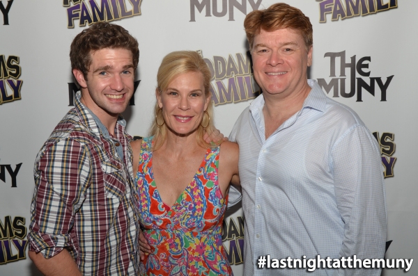Photo Flash: Rob McClure, Jenny Powers at More at Opening Night of THE ADDAMS FAMILY at The MUNY  Image