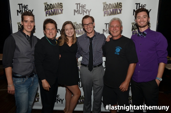 Photo Flash: Rob McClure, Jenny Powers at More at Opening Night of THE ADDAMS FAMILY at The MUNY  Image