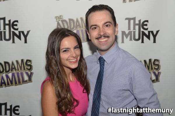 Photo Flash: Rob McClure, Jenny Powers at More at Opening Night of THE ADDAMS FAMILY at The MUNY  Image