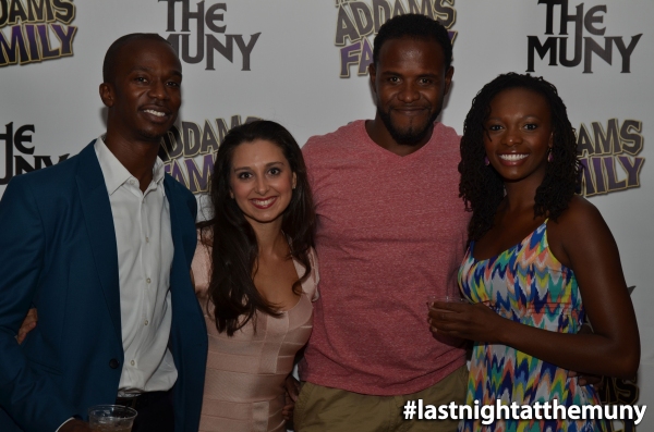 Photo Flash: Rob McClure, Jenny Powers at More at Opening Night of THE ADDAMS FAMILY at The MUNY  Image