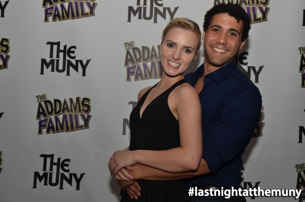 Photo Flash: Rob McClure, Jenny Powers at More at Opening Night of THE ADDAMS FAMILY at The MUNY 