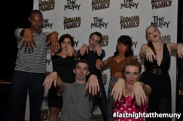 Photo Flash: Rob McClure, Jenny Powers at More at Opening Night of THE ADDAMS FAMILY at The MUNY  Image