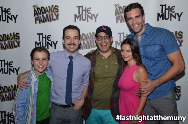 Photo Flash: Rob McClure, Jenny Powers at More at Opening Night of THE ADDAMS FAMILY at The MUNY  Image