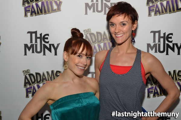 Photo Flash: Rob McClure, Jenny Powers at More at Opening Night of THE ADDAMS FAMILY at The MUNY  Image