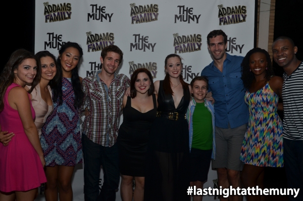 Photo Flash: Rob McClure, Jenny Powers at More at Opening Night of THE ADDAMS FAMILY at The MUNY  Image