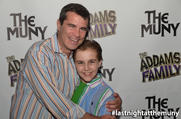 Photo Flash: Rob McClure, Jenny Powers at More at Opening Night of THE ADDAMS FAMILY at The MUNY  Image
