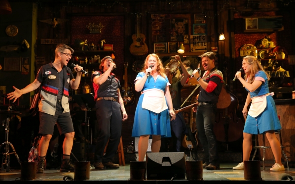 Photo Flash: First Look at Hunter Foster, Katie Thompson, Mamie Parris & More in Encores! PUMP BOYS AND DINETTES! Image