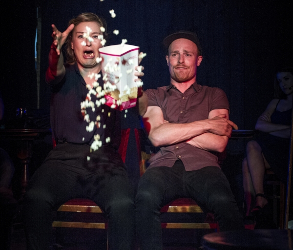 Photo Flash: First Look at I LOVE YOU YOU'RE PERFECT, NOW CHANGE on Battersea Barge 