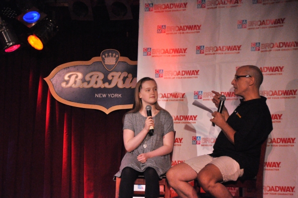Photo Coverage: VIOLET's Emma Howard Meets with Camp Broadway Kids Image