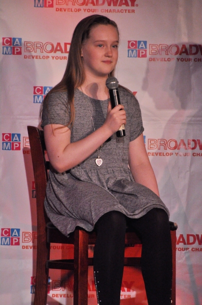 Photo Coverage: VIOLET's Emma Howard Meets with Camp Broadway Kids Image