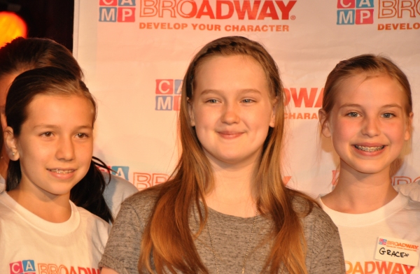 Photo Coverage: VIOLET's Emma Howard Meets with Camp Broadway Kids Image