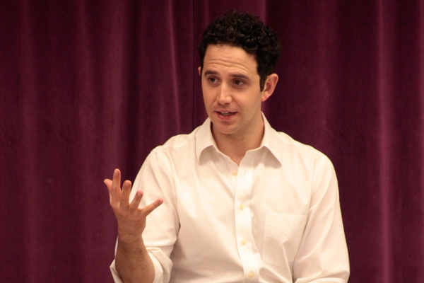 Photo Flash: Tony Nominee Santino Fontana Visits Broadway Artists Alliance Image