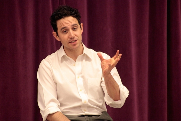 Photo Flash: Tony Nominee Santino Fontana Visits Broadway Artists Alliance Image