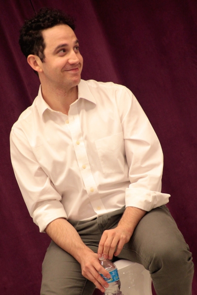 Photo Flash: Tony Nominee Santino Fontana Visits Broadway Artists Alliance 