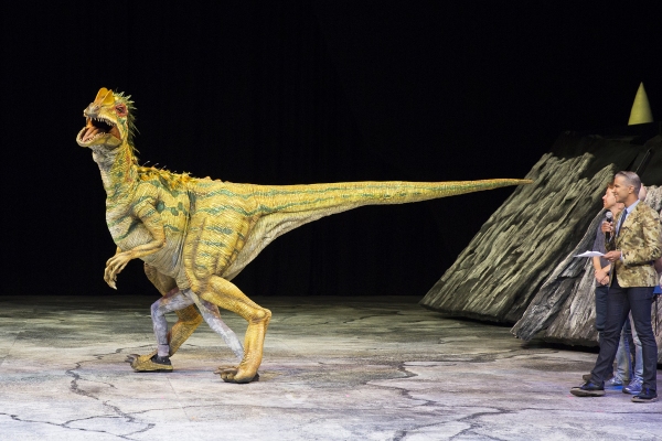 Photo Flash: WALKING WITH DINOSAURS Struts the Catwalk with 'Dinosaur Feathered Fashion Show' 