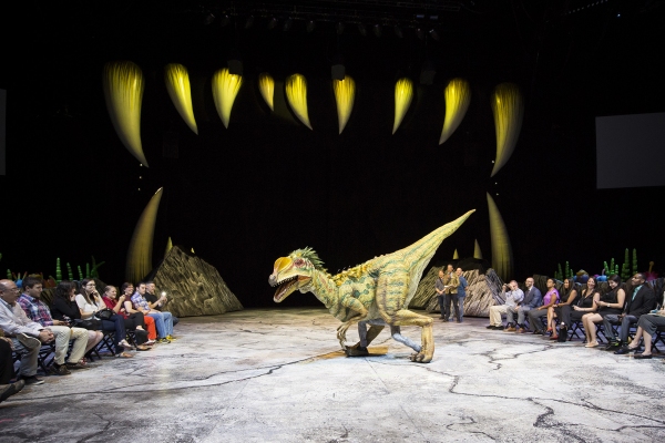 Photo Flash: WALKING WITH DINOSAURS Struts the Catwalk with 'Dinosaur Feathered Fashion Show' Image