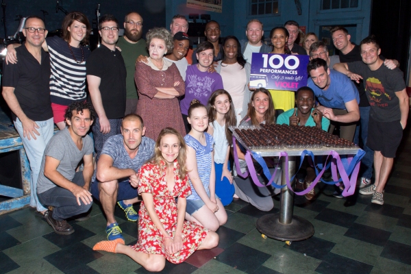 Exclusive Photo Coverage: VIOLET Cast Celebrates 100th Performance on Broadway! Image