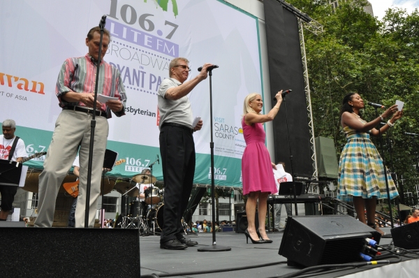 Photo Coverage: Casts of LES MISERABLES, PIPPIN & More Belt It Out at BROADWAY IN BRYANT PARK!  Image