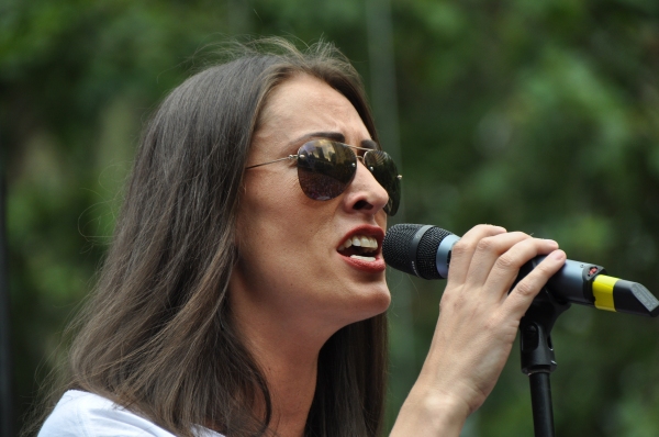 Photo Coverage: Casts of LES MISERABLES, PIPPIN & More Belt It Out at BROADWAY IN BRYANT PARK!  Image