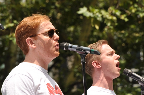 Photo Coverage: Casts of LES MISERABLES, PIPPIN & More Belt It Out at BROADWAY IN BRYANT PARK!  Image