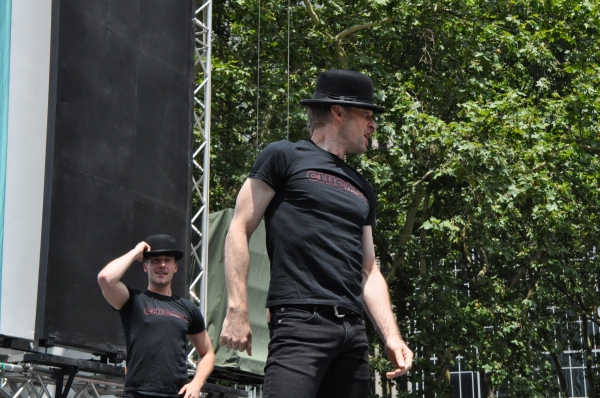 Photo Coverage: Casts of LES MISERABLES, PIPPIN & More Belt It Out at BROADWAY IN BRYANT PARK!  Image
