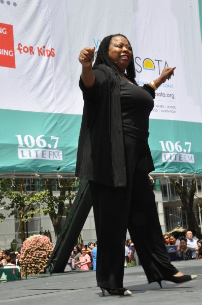 Photo Coverage: Casts of LES MISERABLES, PIPPIN & More Belt It Out at BROADWAY IN BRYANT PARK!  Image