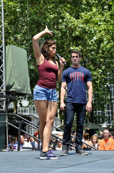 Photo Coverage: Casts of LES MISERABLES, PIPPIN & More Belt It Out at BROADWAY IN BRYANT PARK!  Image